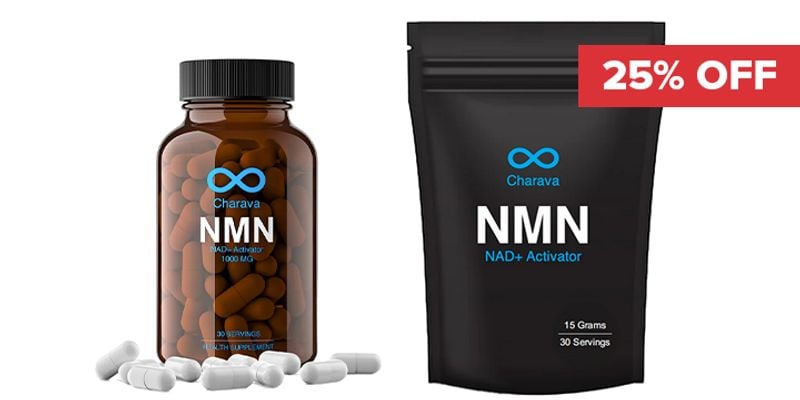 25% Off Charava NMN Cover Image